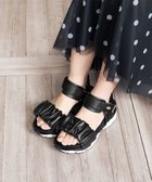 【トッカ/TOCCA】のGATHER SPORTS SANDALS サンダル ブラック系|ID:prp329100003167871