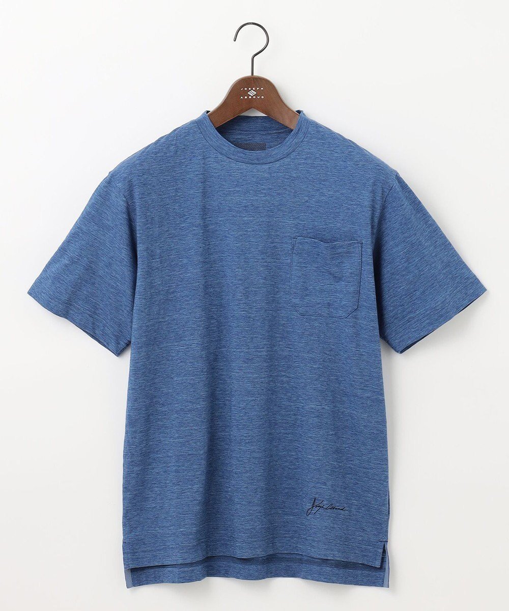 【ジョセフ アブード マウンテン/JOSEPH ABBOUD MOUNTAIN】の【SPACE/UNISEX】オーガニックコットン ヴィンテージ カラーTシャツ インテリア・キッズ・メンズ・レディースファッション・服の通販 founy(ファニー) 　ファッション　Fashion　レディースファッション　WOMEN　トップス・カットソー　Tops/Tshirt　シャツ/ブラウス　Shirts/Blouses　ロング / Tシャツ　T-Shirts　カットソー　Cut and Sewn　S/S・春夏　Ss・Spring/Summer　ユニセックス　Unisex　カットソー　Cut And Sew　ジャージ　Jersey　ポケット　Pocket　レギュラー　Regular　ヴィンテージ　Vintage　夏　Summer　春　Spring　サックスブルー系|ID: prp329100003167923 ipo3291000000027711491