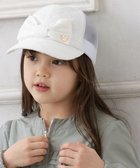 【エニファム/any FAM / KIDS】のリボン メッシュ キャップ ホワイト×レース|ID: prp329100003169497 ipo3291000000029389810