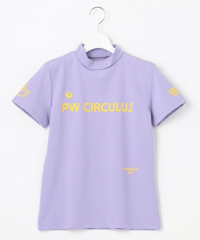 【ピーダブリュサーキュラス/PW CIRCULUS】の【WOMEN】【ストレッチ / UVケア】ロゴ モックネック シャツ インテリア・キッズ・メンズ・レディースファッション・服の通販 founy(ファニー) https://founy.com/ ファッション Fashion レディースファッション WOMEN トップス・カットソー Tops/Tshirt シャツ/ブラウス Shirts/Blouses ロング / Tシャツ T-Shirts カットソー Cut and Sewn S/S・春夏 Ss・Spring/Summer インナー Inner カットソー Cut And Sew グラフィック Graphic ゴルフ Golf シンプル Simple ストレッチ Stretch モックネック Mock Neck 夏 Summer 春 Spring |ID: prp329100003171760 ipo3291000000028662298