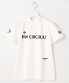 【ピーダブリュサーキュラス/PW CIRCULUS】の【WOMEN】【ストレッチ / UVケア】ロゴ モックネック シャツ ホワイト|ID: prp329100003171760 ipo3291000000028662300