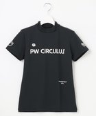 【ピーダブリュサーキュラス/PW CIRCULUS】の【WOMEN】【ストレッチ / UVケア】ロゴ モックネック シャツ ブラック|ID: prp329100003171760 ipo3291000000028662301