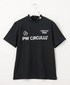 【ピーダブリュサーキュラス/PW CIRCULUS / MEN】の【MEN】【ストレッチ】ロゴ モックネック シャツ ブラック|ID: prp329100003171812 ipo3291000000027389352