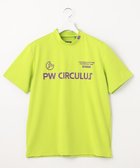 【ピーダブリュサーキュラス/PW CIRCULUS / MEN】の【MEN】【ストレッチ】ロゴ モックネック シャツ ライム|ID: prp329100003171812 ipo3291000000027389354