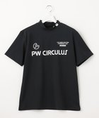 【ピーダブリュサーキュラス/PW CIRCULUS / MEN】の【MEN】【ストレッチ】ロゴ モックネック シャツ ブラック|ID: prp329100003171812 ipo3291000000029096137