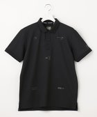 【ピーダブリュサーキュラス/PW CIRCULUS / MEN】の【MEN】【吸汗速乾/ストレッチ】ベーシックカノコ ポロシャツ ブラック|ID: prp329100003171816 ipo3291000000029096163