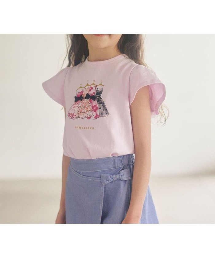 【組曲 / KIDS/KUMIKYOKU】の【110-140cm】ドレスアート Tシャツ インテリア・キッズ・メンズ・レディースファッション・服の通販 founy(ファニー) https://founy.com/ ファッション Fashion キッズファッション KIDS トップス・カットソー Tops/Tees/Kids ワンピース Dress/Kids S/S・春夏 Ss・Spring/Summer カットソー Cut And Sew ドレス Dress ベーシック Basic ラベンダー Lavender 夏 Summer 春 Spring |ID: prp329100003173980 ipo3291000000029389904