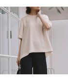 【アイシービー/iCB】の【接触冷感・UVケア・速乾・洗える】FluidBackSatin Tブラウス ピンクベージュ系[WEB限定]|ID: prp329100003176747 ipo3291000000028662408