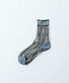 【トリコテ/Tricote】のSTRIPE SHAGGY SOCKS/ストライプシャギーソックス 99BLACK|ID: prp329100003183666 ipo3291000000028662617