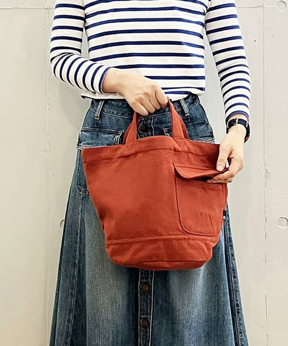 【ルートート/ROOTOTE】の3065【ボトルホルダー付き】SN.デリ.リサイクルコットン-B インテリア・キッズ・メンズ・レディースファッション・服の通販 founy(ファニー) 　ファッション　Fashion　レディースファッション　WOMEN　バッグ　Bag　アクセサリー　Accessories　カメラ　Camera　シンプル　Simple　スカーフ　Scarf　チャーム　Charm　ハンド　Hand　フォルム　Form　ボックス　Box　ポケット　Pocket　ポーチ　Pouch　リラックス　Relax　NEW・新作・新着・新入荷　New Arrivals　06:テラコッタ|ID: prp329100003183693 ipo3291000000025153936