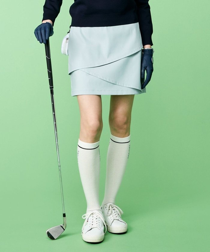 【23区 ゴルフ/NIJYUSANKU GOLF】の【WOMEN】チノヘムレイヤースカート インテリア・キッズ・メンズ・レディースファッション・服の通販 founy(ファニー) https://founy.com/ ファッション Fashion レディースファッション WOMEN スカート Skirt S/S・春夏 Ss・Spring/Summer インナー Inner ゴルフ Golf ストレッチ Stretch ソックス Socks フロント Front ポケット Pocket レギンス Leggings 夏 Summer 春 Spring |ID: prp329100003185581 ipo3291000000026327454