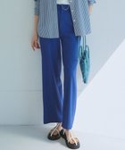 【23区/NIJYUSANKU】の【洗える】リネンレーヨンストレッチ ワイド パンツ 【WEB限定】ブルー系|ID: prp329100003185599 ipo3291000000028661226