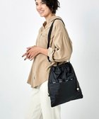 【レスポートサック/LeSportsac】のDRAWSTRING SHOULDER/ブラックN 人気、トレンドファッション・服の通販 founy(ファニー) ファッション Fashion レディースファッション WOMEN クラッチ Clutch 巾着 Purse 軽量 Lightweight ショルダー Shoulder スポーティ Sporty トラベル Travel プリント Print ポケット Pocket 無地 Plain Color おすすめ Recommend 旅行 Travel thumbnail ブラックN|ID: prp329100003185687 ipo3291000000028661627