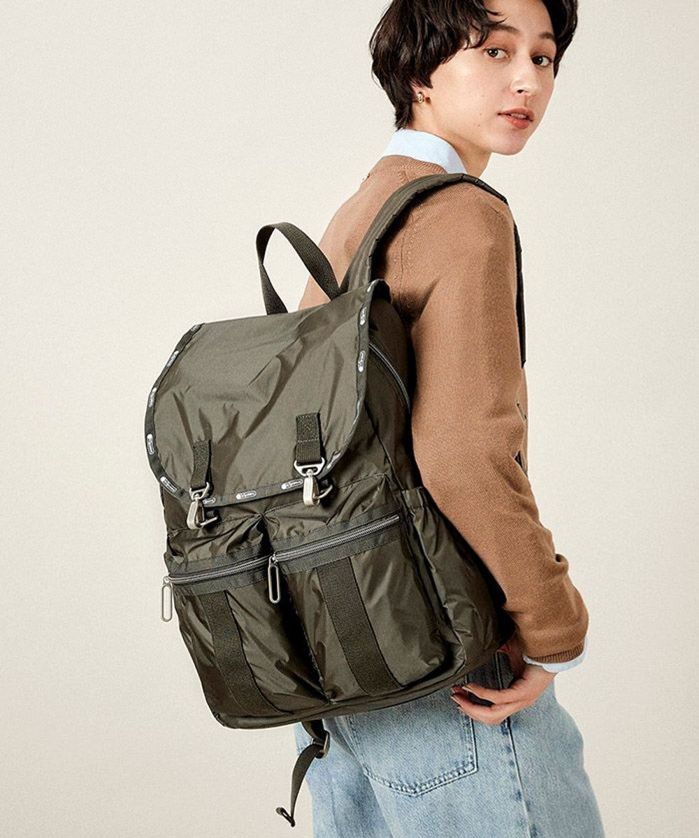 【レスポートサック/LeSportsac】のMODERN FLAP BACKPACK2/グラベルC 人気、トレンドファッション・服の通販 founy(ファニー) 　ファッション　Fashion　レディースファッション　WOMEN　バッグ　Bag　クッション　傘　軽量　シンプル　スポーツ　定番　Standard　人気　フラップ　プリント　ポケット　無地　リュック　送料無料　Free Shipping　おすすめ　Recommend　旅行　Travel　ビジネス 仕事 通勤　Business　 other-1|ID: prp329100003185717 ipo3291000000025009872