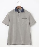 【ジョセフ アブード/JOSEPH ABBOUD / MEN】の【カラー豊富】人気!オーガニックコットン使用 ダディポロシャツ ライトグレー系|ID: prp329100003185722 ipo3291000000029090761