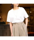 【自由区/JIYU-KU】の【XSサイズ~/洗える】ハイカウント半袖 Tシャツ アイボリー系|ID: prp329100003188467 ipo3291000000028661767