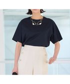 【自由区/JIYU-KU】の【XSサイズ~/洗える】ハイカウント半袖 Tシャツ ネイビー系|ID: prp329100003188467 ipo3291000000028661771