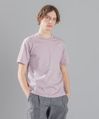 【ジョゼフ オム/JOSEPH HOMME / MEN】の【WEB 一部店舗限定】 WEB限定カラーあり コットンソフィア クルーネックTシャツ ローズ系|ID: prp329100003195304 ipo3291000000027696456