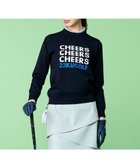 【23区 ゴルフ/NIJYUSANKU GOLF】の軽量さが自慢!【WOMEN】CHEERS ロゴニット ネイビー系|ID: prp329100003200114 ipo3291000000028661096