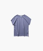 【エイトン/ATON】のSUVIN 60/2 キャップスリーブTシャツ BLUE GRAY|ID:prp329100003202420
