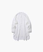 【エイトン/ATON】のCOTTON SILK LAWN オーバーサイズバンドカラーシャツ WHITE (001)|ID:prp329100003202422