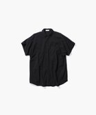 【エイトン/ATON】のMICRO SHRINK LAWN オーバーサイズシャツ BLACK (005)|ID:prp329100003202426