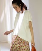 【組曲/KUMIKYOKU】の【洗える・型崩れしにくい】CHAI ニットTシャツ アイボリー系|ID: prp329100003205039 ipo3291000000029435689