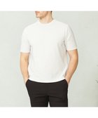 【ジョセフ アブード/JOSEPH ABBOUD / MEN】の【軽い/洗える】クールスキンニット Tシャツ ライトグレー系|ID: prp329100003205076 ipo3291000000029091248