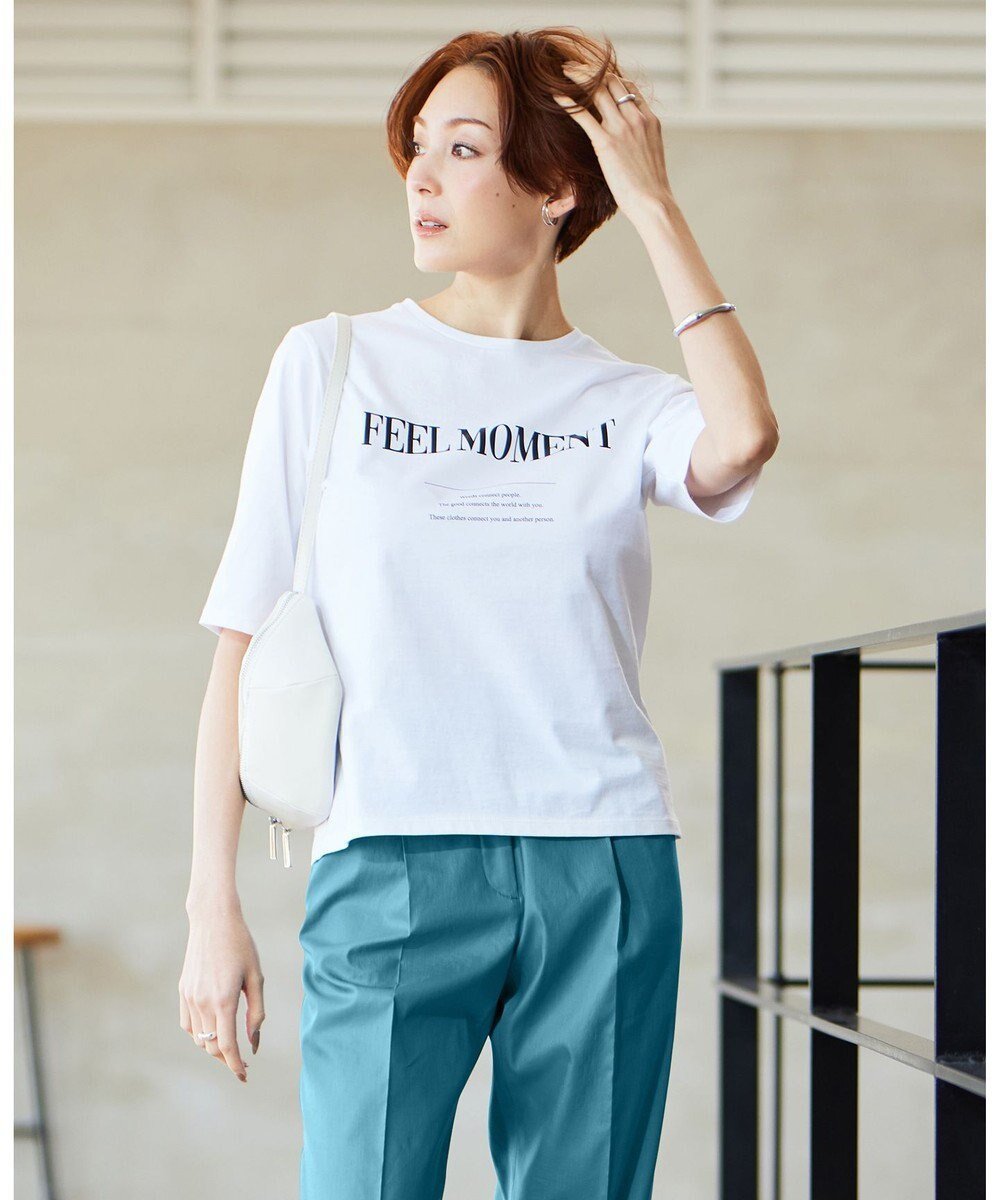 【アイシービー/iCB】の【洗える】 ロゴTEE カットソー 人気、トレンドファッション・服の通販 founy(ファニー) 　ファッション　Fashion　レディースファッション　WOMEN　トップス・カットソー　Tops/Tshirt　シャツ/ブラウス　Shirts/Blouses　ロング / Tシャツ　T-Shirts　カットソー　Cut and Sewn　インナー　Inner　春　Spring　洗える　Washable　カットソー　Cut And Sew　シルク　Silk　ジャケット　Jacket　プリント　Print　S/S・春夏　Ss・Spring/Summer　夏　Summer　2023春夏・S/S　Ss,Spring/Summer,2023　2023年　2023　 other-1|ID: prp329100003207897 ipo3291000000029176027