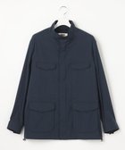 【ダックス/DAKS / MEN】のソフトタイプライタークロス スタンドカラーブルゾン ネイビー系|ID: prp329100003207915 ipo3291000000027388858