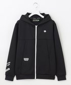 【ピーダブリュサーキュラス/PW CIRCULUS / MEN】の【MEN】【洗える/吸汗速乾/ストレッチ】ダンボール ロゴ ジップアップ パーカー ブラック系|ID: prp329100003207932 ipo3291000000027388989