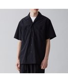 【アンフィーロ/UNFILO / MEN】のFINE MOVE オープンカラーシャツ ブラック|ID:prp329100003209182