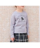 【エニファム/any FAM / KIDS】のアートモチーフ 長袖 Tシャツ サックスブルー×イヌ|ID: prp329100003209237 ipo3291000000026715667