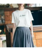 【23区/NIJYUSANKU】の【洗える】La dune ロゴTシャツ ホワイト系|ID: prp329100003212700 ipo3291000000028651621