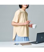 【アンフィーロ 自由区/UNFILO】の【接触冷感/ストレッチ】BEAUTY FORM フォルムTシャツ [NEW]ライトイエロー|ID:prp329100003212710