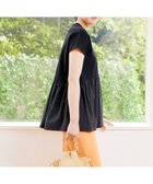 【アンフィーロ 自由区/UNFILO】の【GLOW 6月号掲載/接触冷感/ストレッチ】BEAUTY FORM タフタコンビTシャツ ブラック|ID: prp329100003212711 ipo3291000000028651640