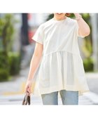 【アンフィーロ 自由区/UNFILO】の【GLOW 6月号掲載/接触冷感/ストレッチ】BEAUTY FORM タフタコンビTシャツ ホワイト|ID: prp329100003212711 ipo3291000000028651642