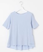 【フェルゥ/Feroux】の【UVケア】バックペプラムチュニック Tシャツ スカイブルー系|ID: prp329100003212747 ipo3291000000028395371