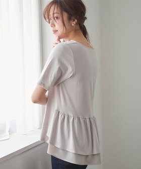 【フェルゥ/Feroux】 【UVケア】バックペプラムチュニック Tシャツ人気、トレンドファッション・服の通販 founy(ファニー) ファッション Fashion レディースファッション WOMEN トップス・カットソー Tops/Tshirt シャツ/ブラウス Shirts/Blouses ロング / Tシャツ T-Shirts カットソー Cut and Sewn S/S・春夏 Ss・Spring/Summer カットソー Cut And Sew ペプラム Peplum ボトム Bottom 人気 Popularity 夏 Summer 定番 Standard 春 Spring |ID:prp329100003212747