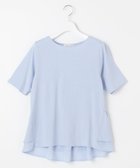 【フェルゥ/Feroux】の【UVケア】バックペプラムチュニック Tシャツ スカイブルー系|ID: prp329100003212747 ipo3291000000029435371