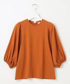 【フェルゥ/Feroux】の【UVケア】バックリボンボリュームスリーブ Tシャツ オレンジ系|ID: prp329100003212748 ipo3291000000028651117