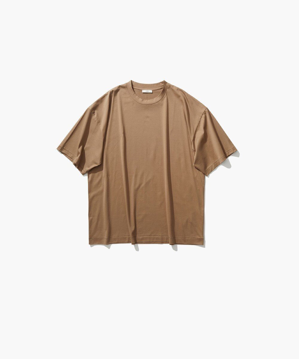 【エイトン/ATON】のSUVIN 60/2 オーバーサイズ S/S Tシャツ - UNISEX インテリア・キッズ・メンズ・レディースファッション・服の通販 founy(ファニー) 　ファッション　Fashion　レディースファッション　WOMEN　トップス・カットソー　Tops/Tshirt　シャツ/ブラウス　Shirts/Blouses　ロング / Tシャツ　T-Shirts　カットソー　Cut and Sewn　A/W・秋冬　Aw・Autumn/Winter・Fw・Fall-Winter　S/S・春夏　Ss・Spring/Summer　ユニセックス　Unisex　インド　India　カットソー　Cut And Sew　ジャージー　Jersey　再入荷　Restock/Back In Stock/Re Arrival　夏　Summer　定番　Standard　CAMEL|ID: prp329100003212776 ipo3291000000025436905