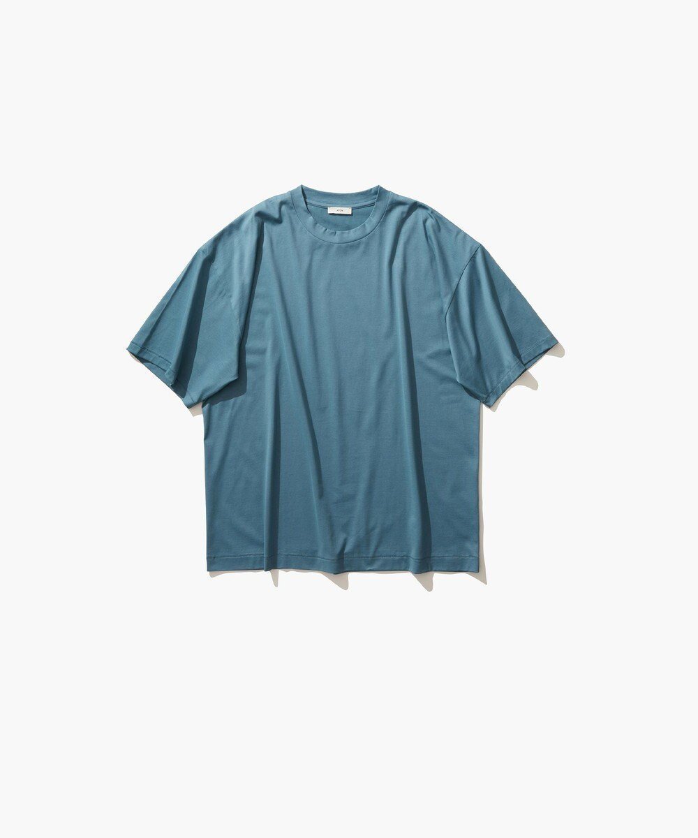 【エイトン/ATON】のSUVIN 60/2 オーバーサイズ S/S Tシャツ - UNISEX インテリア・キッズ・メンズ・レディースファッション・服の通販 founy(ファニー) 　ファッション　Fashion　レディースファッション　WOMEN　トップス・カットソー　Tops/Tshirt　シャツ/ブラウス　Shirts/Blouses　ロング / Tシャツ　T-Shirts　カットソー　Cut and Sewn　ユニセックス　Unisex　インド　India　カットソー　Cut And Sew　ジャージー　Jersey　夏　Summer　定番　Standard　S/S・春夏　Ss・Spring/Summer　A/W・秋冬　Aw・Autumn/Winter・Fw・Fall-Winter　BLUE GRAY|ID: prp329100003212776 ipo3291000000025436907