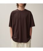 【エイトン/ATON】のSUVIN 60/2 オーバーサイズ S/S Tシャツ - UNISEX BURGUNDY|ID: prp329100003212776 ipo3291000000026629387