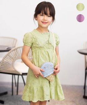 【エニファム/any FAM / KIDS】のエンブロイダリー レース ワンピース 人気、トレンドファッション・服の通販 founy(ファニー) ファッション Fashion キッズファッション KIDS ワンピース Dress/Kids S/S・春夏 Ss・Spring/Summer エンブロイダリー Embroidery ポケット Pocket ラベンダー Lavender レース Race 再入荷 Restock/Back In Stock/Re Arrival 夏 Summer 春 Spring |ID:prp329100003212792