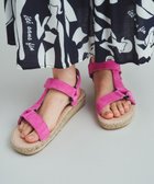 【グレース コンチネンタル/GRACE CONTINENTAL】のmanebi Hiking Sandal ピンク|ID:prp329100003214609