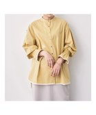 【イェッカ ヴェッカ/YECCA VECCA】のパイピングデザインシャツ Yellow|ID:prp329100003217922