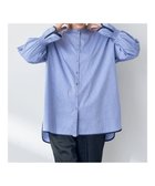 【イェッカ ヴェッカ/YECCA VECCA】のパイピングデザインシャツ Blue|ID:prp329100003217922