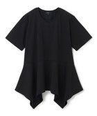 【ジョゼフ/JOSEPH】の【洗える】プレーティングジャージー デザインTシャツ ブラック系|ID: prp329100003220990 ipo3291000000027288752