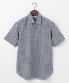 【ジョセフ アブード/JOSEPH ABBOUD / MEN】の【サスティナブル】リヨセルリネンプリント シャツ サックスブルー系5|ID: prp329100003221042 ipo3291000000027387472